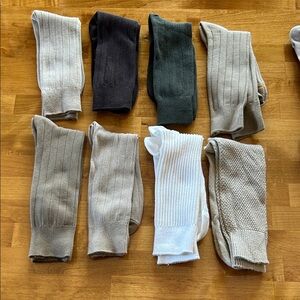 G.H. Bass & Co. Men's Casual Socks - Black, Green, White, Gray, Tan